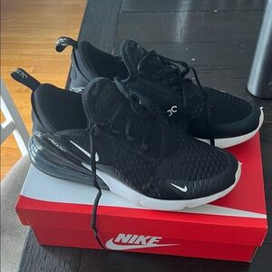 Nike Air Max 270 Black and White Sneakers